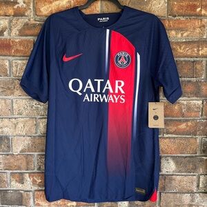 PSG Paris Saint-Germain 2023 2024 Nike Home Shirt Kit Jersey Size L